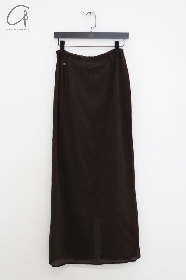 SAMUEL GUI YANG 25 Spring/Summer Tops/Skirts SGY-SS25ASK11-1-1-LYCHEESEED Wax Apple Skirt SGY-SS25ATP12